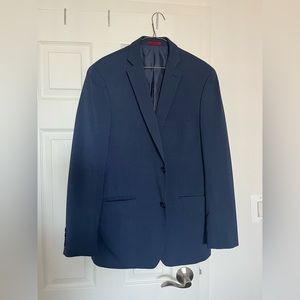 Alfani slim navy blue fit suit jacket 42L